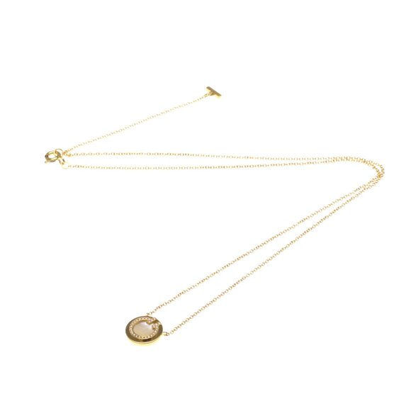 TIFFANY 18k Gold Diamond Necklace - Picture 13 of 13